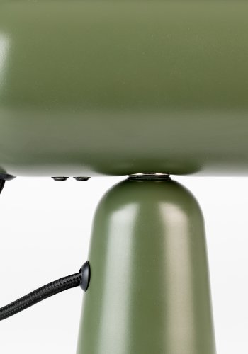 WHITE LABEL LIVING Vesper skrivebordslampe - grn jern