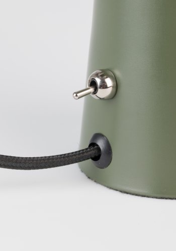 WHITE LABEL LIVING Vesper skrivebordslampe - grn jern