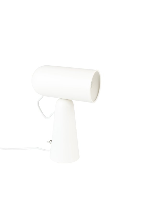 WHITE LABEL LIVING Vesper skrivebordslampe - hvid jern