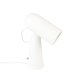 WHITE LABEL LIVING Vesper skrivebordslampe - hvid jern