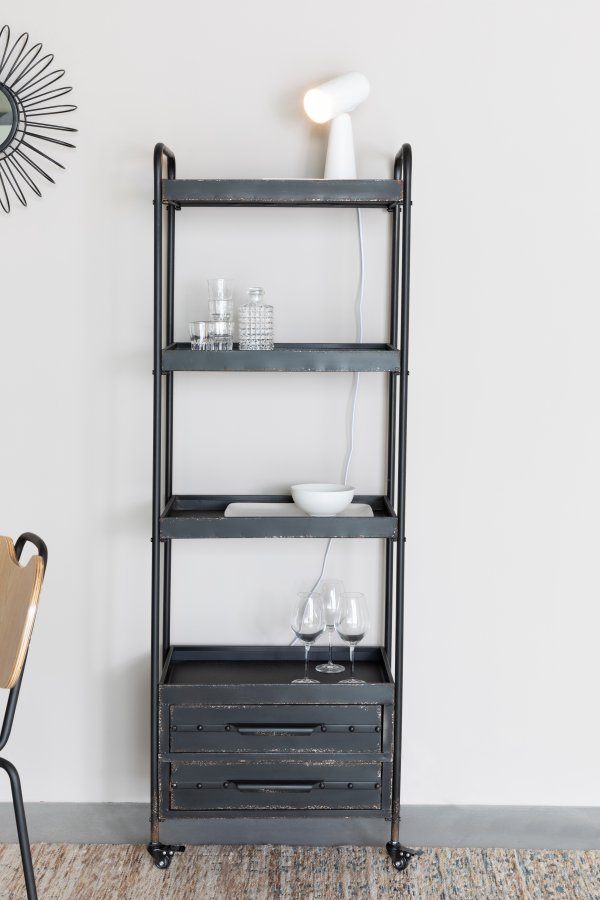 WHITE LABEL LIVING Vesper skrivebordslampe - hvid jern