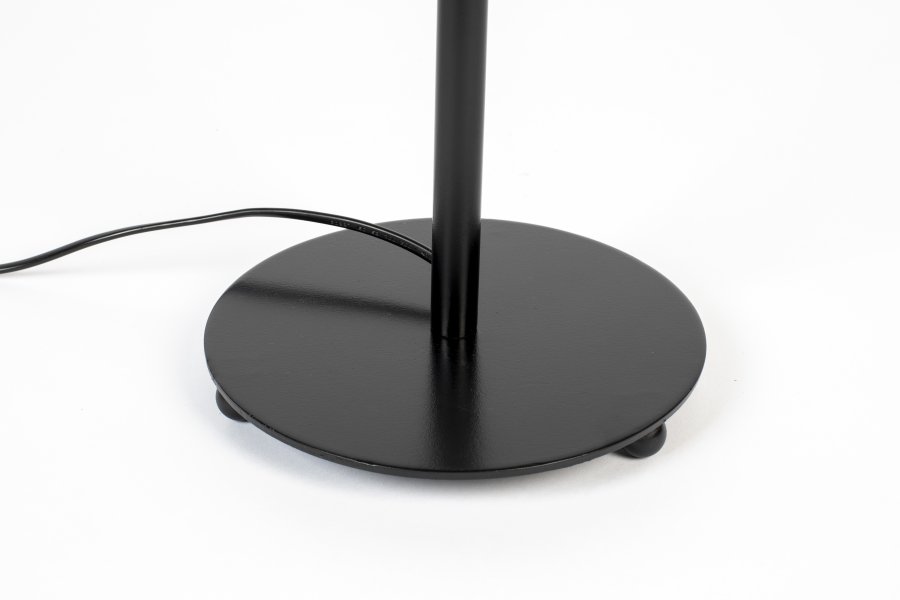 WHITE LABEL LIVING Lena bordlampe - sort metal