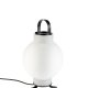 ZUIVER Nomad bordlampe - hvid glas og jern