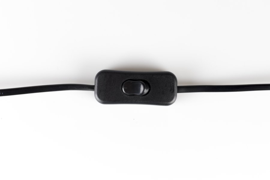 ZUIVER Nomad bordlampe - hvid glas og jern