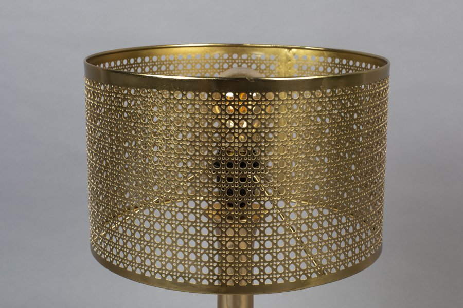 DUTCHBONE Barun bordlampe - guld aluminium