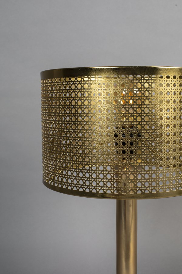 DUTCHBONE Barun bordlampe - guld aluminium