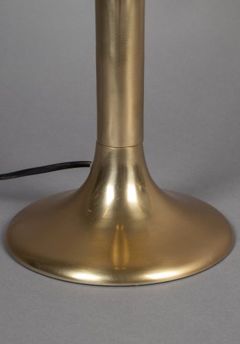 DUTCHBONE Barun bordlampe - guld aluminium