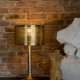 DUTCHBONE Barun bordlampe - guld aluminium