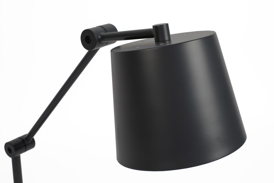 WHITE LABEL LIVING Hajo skrivebordslampe - sort jern