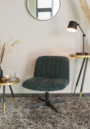 WHITE LABEL LIVING Hajo skrivebordslampe - sort jern