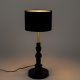 ZUIVER Totem bordlampe - sort aluminium