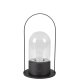 ZUIVER Smarty bordlampe, genopladelig - sort jern