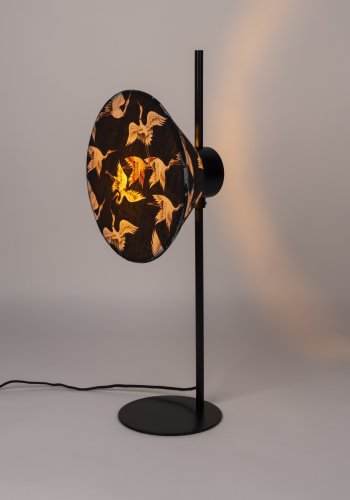 WHITE LABEL LIVING Jaylee bordlampe - sort metal