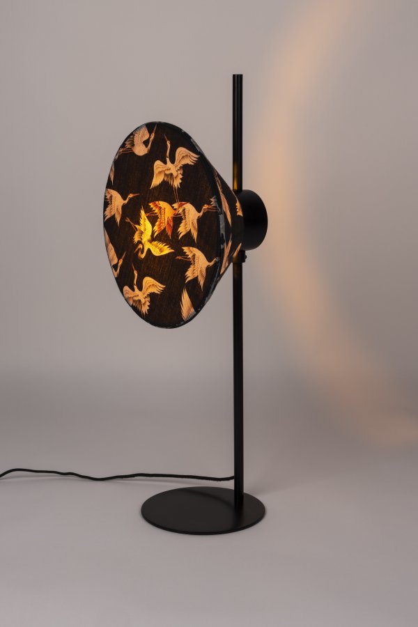 WHITE LABEL LIVING Jaylee bordlampe - sort metal