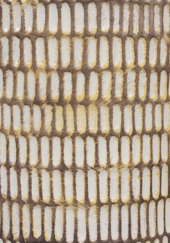 DUTCHBONE Russel bordlampe - sand linned og keramik