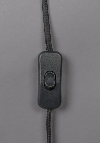 DUTCHBONE Russel bordlampe - sand linned og keramik