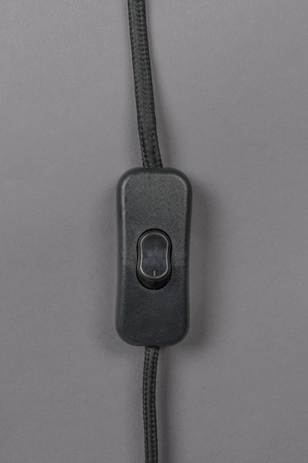 DUTCHBONE Russel bordlampe - sand linned og keramik