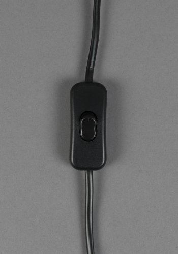 DUTCHBONE Cath bordlampe - linned og valnddefarvet mangotr