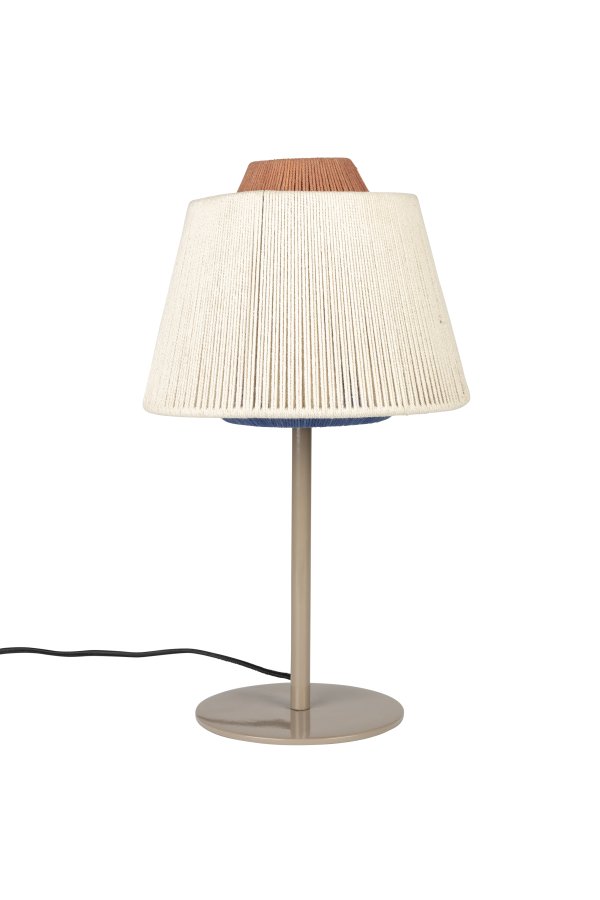 WHITE LABEL LIVING Yumi bordlampe - bl polyester