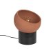 DUTCHBONE Zahra bordlampe S - terra terracotta og sort metal