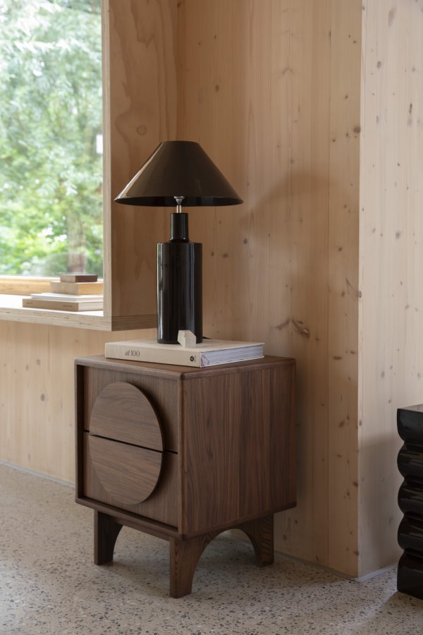 ZUIVER Wonders bordlampe - shiny brun jern