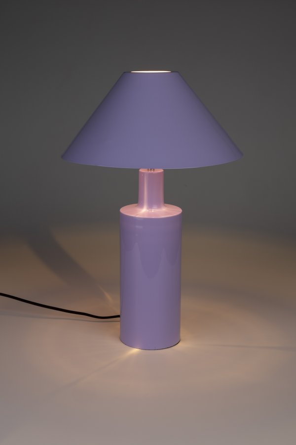 ZUIVER Wonders bordlampe - shiny lilla jern