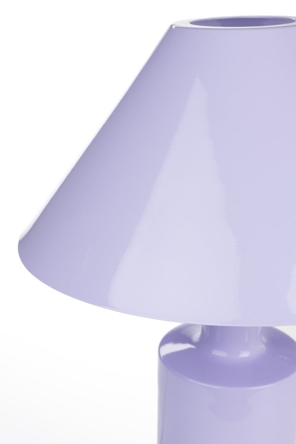 ZUIVER Wonders bordlampe - shiny lilla jern