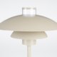 ZUIVER Cole bordlampe - beige metal og beige travertin