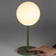 WHITE LABEL LIVING Hub bordlampe - polypropylen og grn