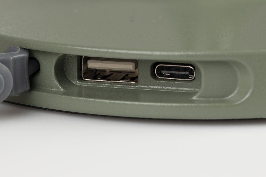 WHITE LABEL LIVING Hub bordlampe - polypropylen og grn