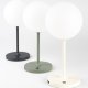 WHITE LABEL LIVING Hub bordlampe - polypropylen og grn