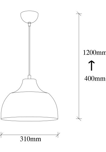 LUMI Angra lysekrone -521SHN3180