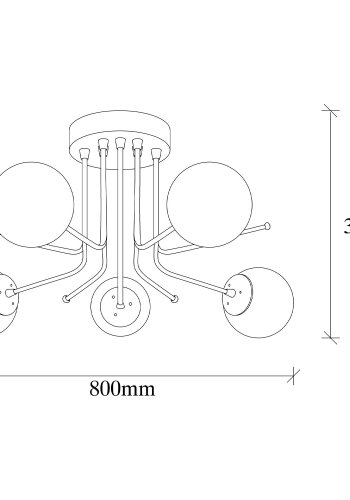 LUMI Fermo lysekrone -521SHN3374