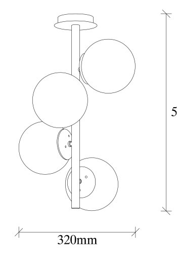 LUMI Piacenza lysekrone -521SHN3427