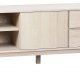 ROWICO Yumi TV-bord - hvidpigmenteret egetr, 2 skuffer, 1 hylde, 1 lge 
