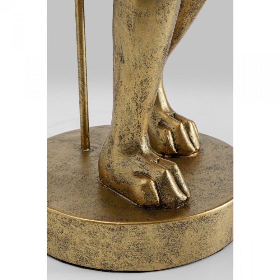 KARE DESIGN Animal Rabbit Gold bordlampe - bomuld og guld polyresin (H:88cm)