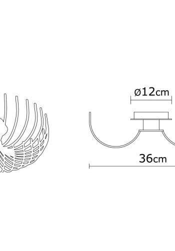 LUMI Aelthor lysekrone -525NOR1296