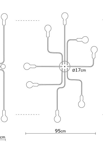 LUMI Iridion lysekrone -525NOR1316