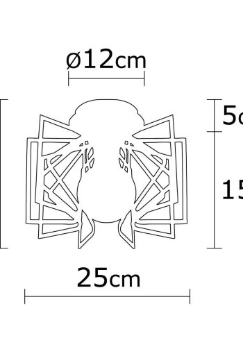 LUMI Lugo lysekrone -525NOR1441
