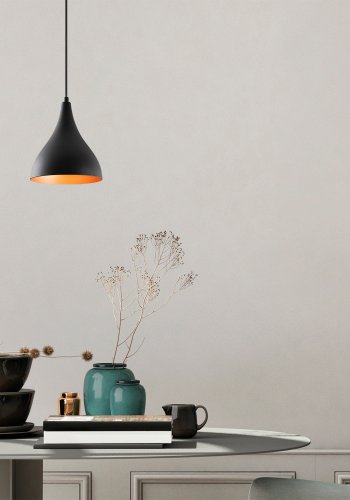 LUMI Berceste loftlampe - sort jern