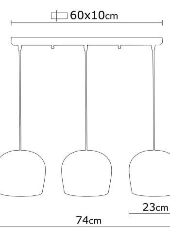 LUMI Chambéry lysekrone -525NOR1652