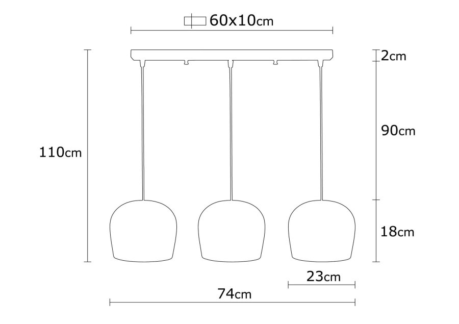 LUMI Chambéry lysekrone -525NOR1652
