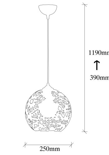 LUMI Arcanix lysekrone -527ABY1777
