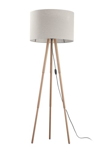 TK Tokyo gulvlampe - natur hr og antik fyrretr