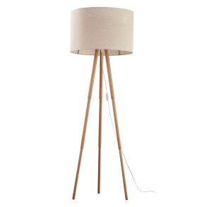 TK Tokyo gulvlampe - natur hr og natur fyrretr