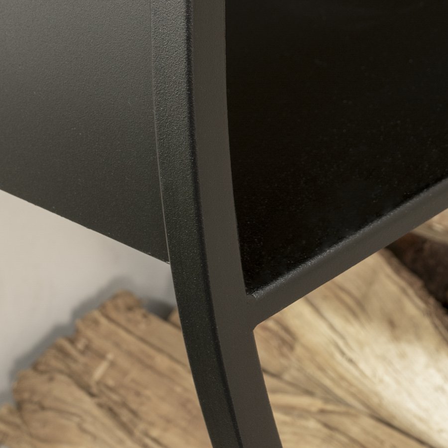 SPINDER DESIGN Timber Tumbler S brndeholder, vghngt, rund - sort stl (60)