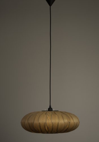 DUTCHBONE Bond loftlampe, oval - natur asketrfinér (50)