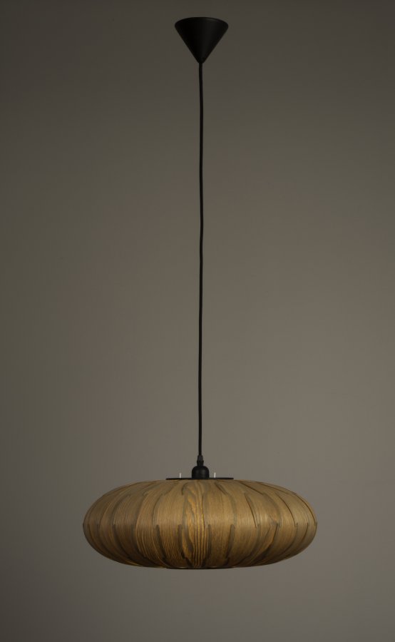 DUTCHBONE Bond loftlampe, oval - natur asketrfinér (50)