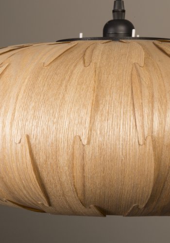 DUTCHBONE Bond loftlampe, oval - natur asketrfinér (50)