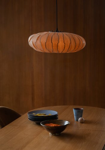 DUTCHBONE Bond loftlampe, oval - natur asketrfinér (50)